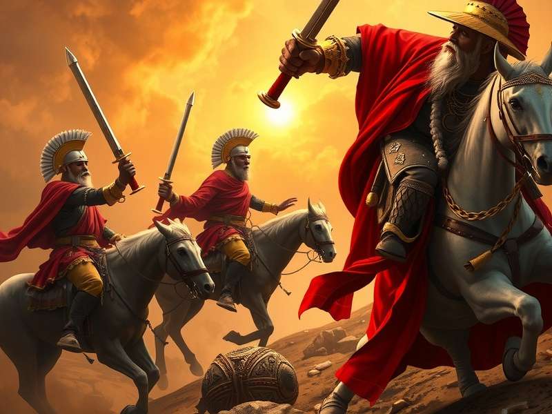 Kapurthala Rulers Battle Scene